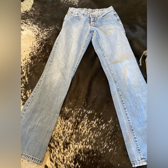 Cruel Girl Jeans Western Riding Cowgirl  Relaxed Fit Size 5 XLong 30 x 8 .5 x 35 - Picture 2 of 4